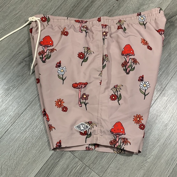PacSun Recycled Shrooms 17" Swim Trunks NWOT size XL - Picture 7 of 9